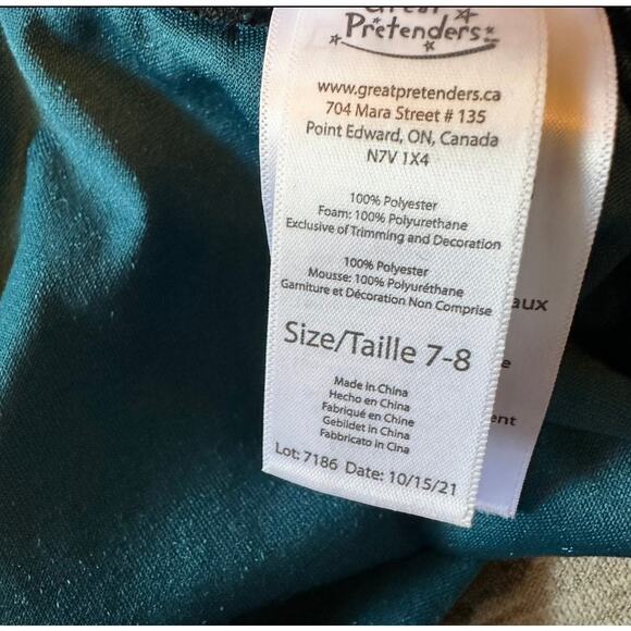 Great Pretenders Starry Night Wizard Cape Hat Magician Magic Costume Kids 7-8 - Picture 11 of 11